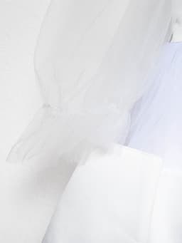 Платье нарядное для девочки KAFTAN, белое, размер 28 (86-92 см)