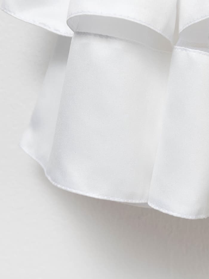 Платье нарядное для девочки KAFTAN, белое, размер 28 (86-92 см)