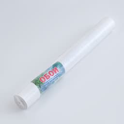 Бумажные обои «Аккорд 212-00», 0.53×10.05 м, белые