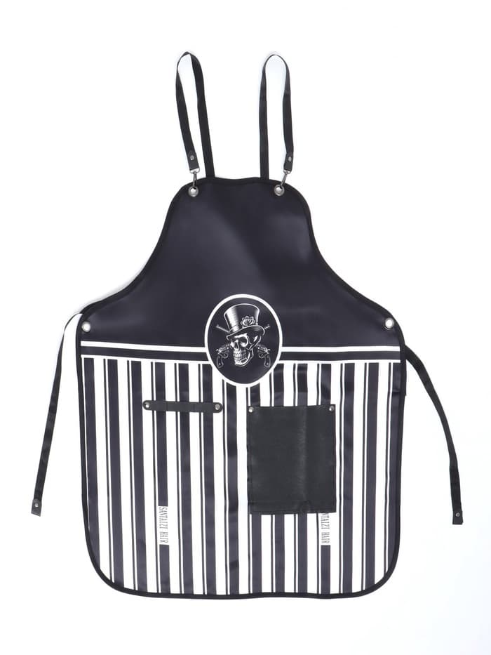 Фартук парикмахерский, кожзам, 1 карман, чёрный