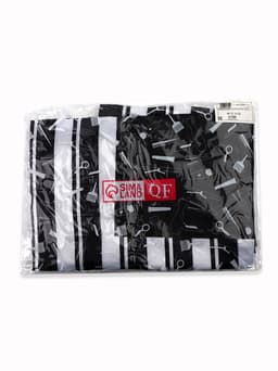 Фартук парикмахерский, кожзам, 1 карман, чёрный