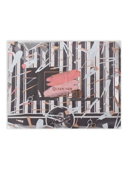 Фартук парикмахерский, кожзам, 1 карман, чёрный