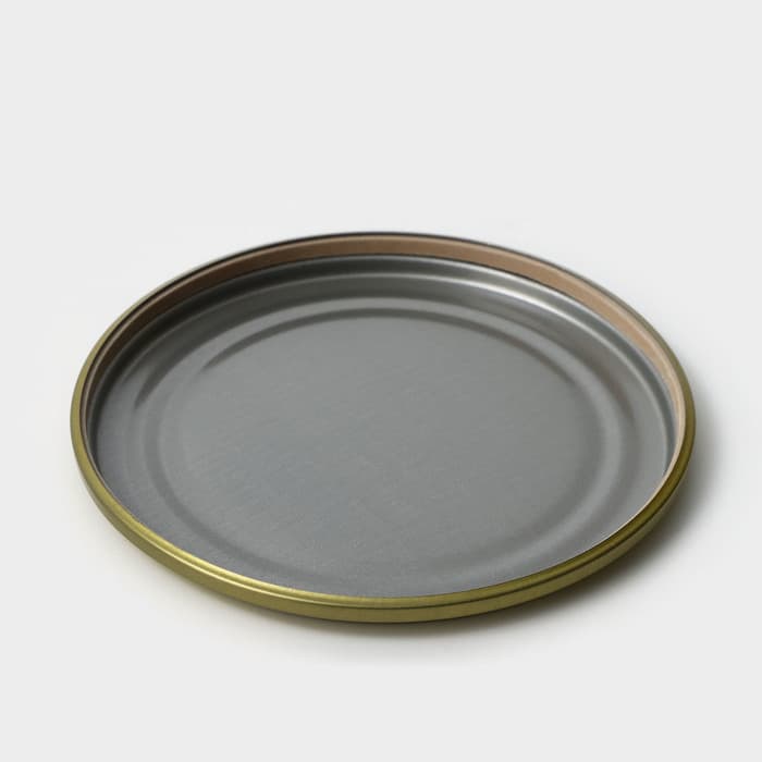 Крышка для консервирования «Ассорти», СКО-82 мм, жесть, лак, фасовка 50 шт., золотистый