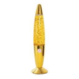 Лава - лампа RISALUX «Золотая ракета», Е14-R39, 30 Вт, от сети 220 В, золотистая, 8.5×8.5×34.5 см
