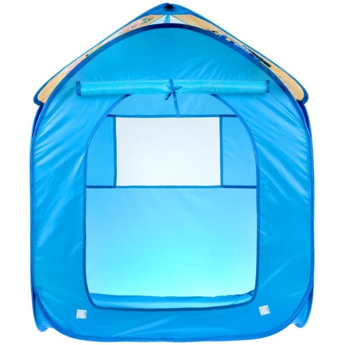 Палатка игровая «Синий трактор» 83×80×105 см, в сумке