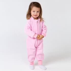 Комбинезон для девочки флисовый, розовый, рост 104 см