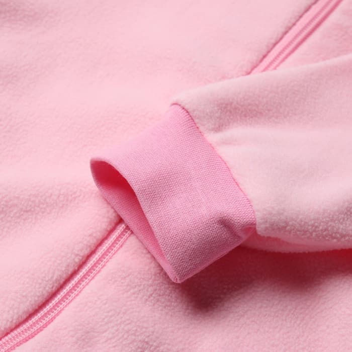 Комбинезон для девочки флисовый, розовый, рост 104 см