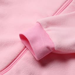 Комбинезон для девочки флисовый, розовый, рост 104 см