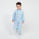 Комбинезон для мальчика флисовый, голубой, рост 98-104 см