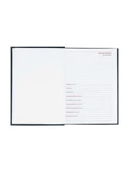 Ежедневник недатированный Calligrata. Vivella, А5, 160 листов, кожзам, синий