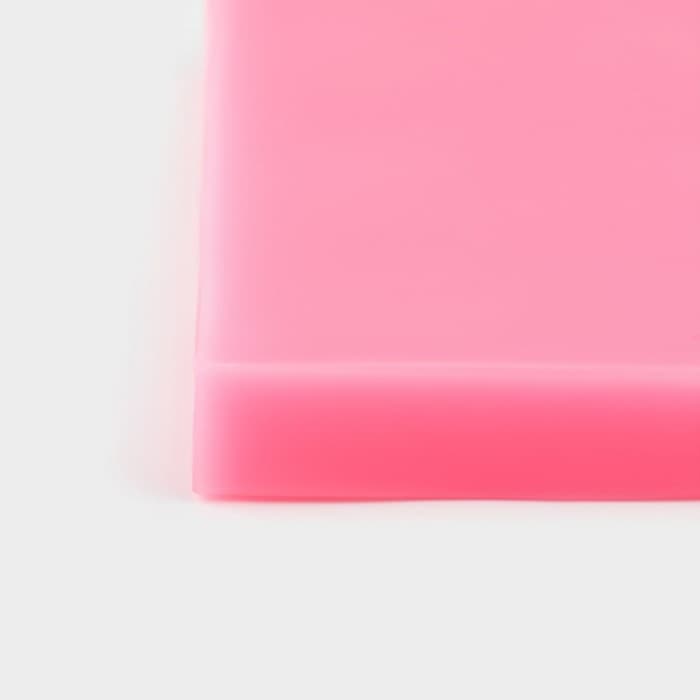 Молд для заливки «Букеты», силикон, 6 ячеек, 11.5×8×1.5 см, розовый