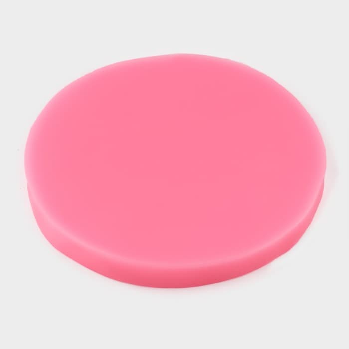 Молд для заливки «Цветочное ассорти», силикон, 5 ячеек, 10.5×1 см, розовый