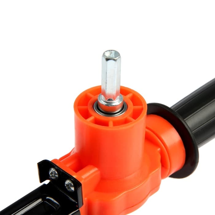 Насадка для дрели ТУНДРА, сабельная пила, угловая, полотна по дереву и металлу 2 шт.