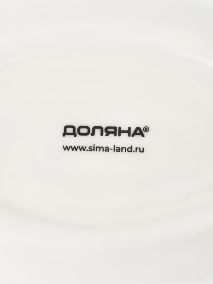 Подставка под ложку Доляна «Коты-аристократы», 21.5×7.5 см, фарфор, белая