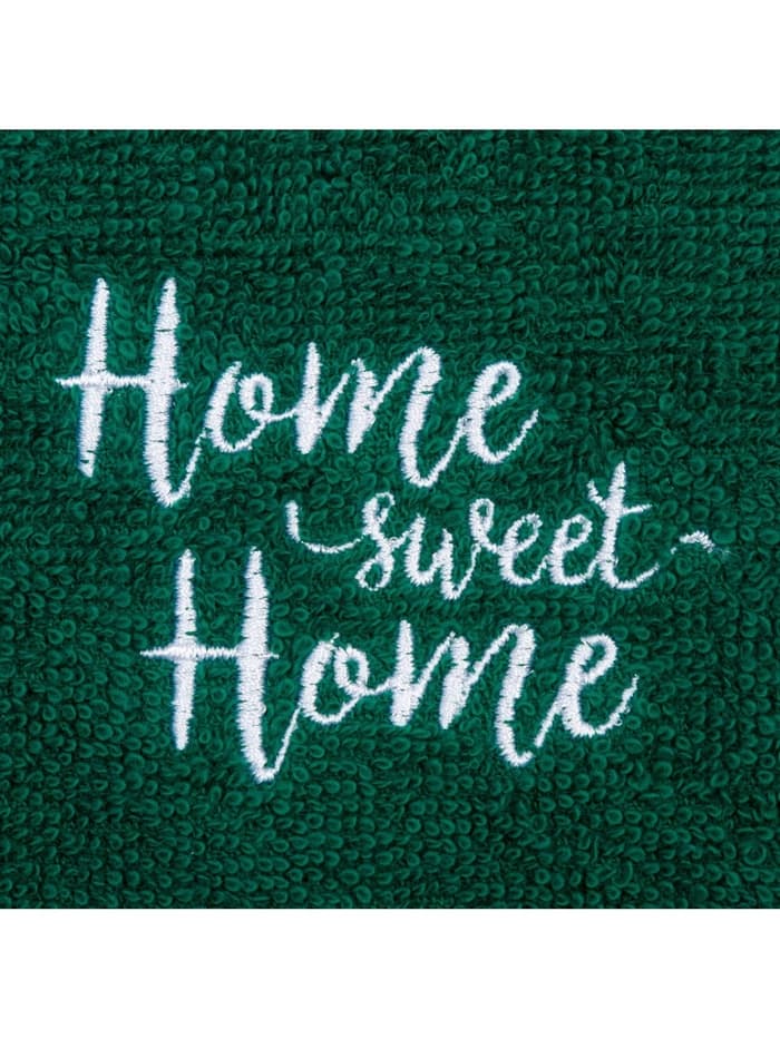 Полотенца махровые «Этель» Home sweet home, 30×50 см - 2 шт., 100% хлопок