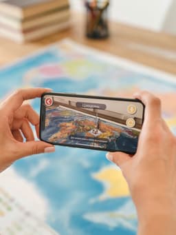 Карта Мира Политическая, 199×134 см, 1:15.5 млн, интерактивная, ламинированная