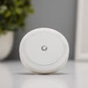 Ночник «Круг» LED реагирует на темноту, белый 6.5×6.5×5 см RISALUX