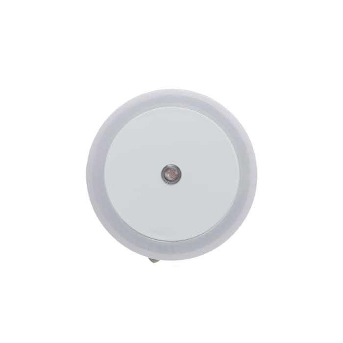 Ночник «Круг» LED реагирует на темноту, белый 6.5×6.5×5 см RISALUX
