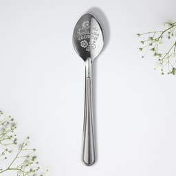 Ложка чайная с гравировкой «Любимой сестре», h=14 см