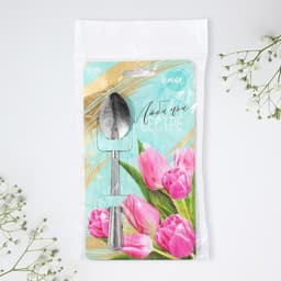 Ложка чайная с гравировкой «Любимой сестре», h=14 см