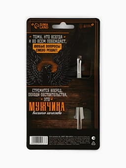 Ложка чайная с гравировкой «100% мужику», 14×3 см