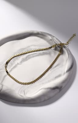 Чокер «Античность» диск, цвет золото, L=37 см