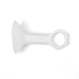 Дверной ограничитель LOCKLAND на ручку, d=18 мм, h=68 мм, цвет белый