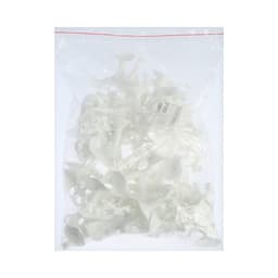 Дверной ограничитель LOCKLAND на ручку, d=18 мм, h=68 мм, цвет белый