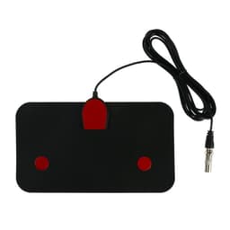 Антенна комнатная для телевизора Luazon TY13, пассивная, 5 В, 25 дБи, DVB-T2, цифровая, клеящаяся, чёрная