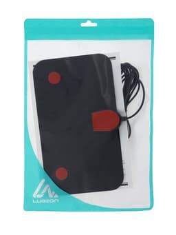 Антенна комнатная для телевизора Luazon TY13, пассивная, 5 В, 25 дБи, DVB-T2, цифровая, клеящаяся, чёрная