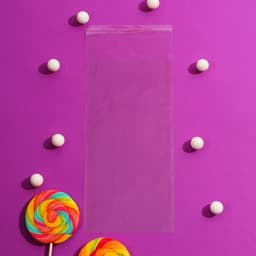 Пакет БОПП с клеевым клапаном, прозрачный для фасовки и упаковки, 10×20/4 см, 25 мкм