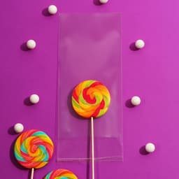 Пакет БОПП с клеевым клапаном, прозрачный для фасовки и упаковки, 10×20/4 см, 25 мкм