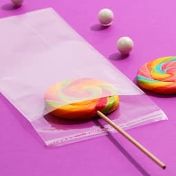 Пакет БОПП с клеевым клапаном, прозрачный для фасовки и упаковки, 10×20/4 см, 25 мкм