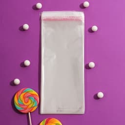 Пакет БОПП с клеевым клапаном, прозрачный для фасовки и упаковки, 10×20/4 см, 25 мкм