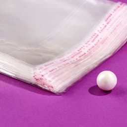 Пакет БОПП с клеевым клапаном, прозрачный для фасовки и упаковки, 12×18/4 см, 25 мкм