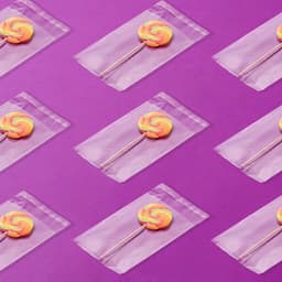 Пакет БОПП с клеевым клапаном, прозрачный для фасовки и упаковки, 12×18/4 см, 25 мкм