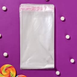 Пакет БОПП с клеевым клапаном, прозрачный для фасовки и упаковки, 12×18/4 см, 25 мкм