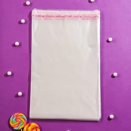 Пакет БОПП с клеевым клапаном, прозрачный для фасовки и упаковки, 25×36/4.5 см, 30 мкм