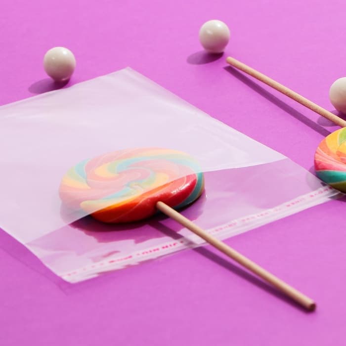 Пакет БОПП с клеевым клапаном, прозрачный для фасовки и упаковки, 12×14/4 см, 25 мкм