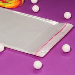 Пакет БОПП с клеевым клапаном, прозрачный для фасовки и упаковки, 12×14/4 см, 25 мкм