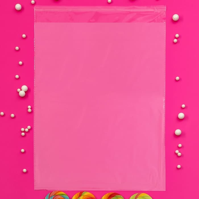 Пакет БОПП с клеевым клапаном, прозрачный, для фасовки и упаковки, 20×26/4 см, 30 мкм