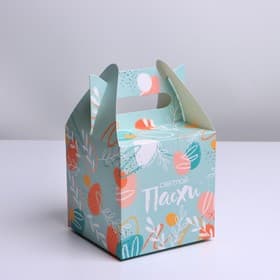 Коробка для кулича «Светлой Пасхи», 14×14×14 см