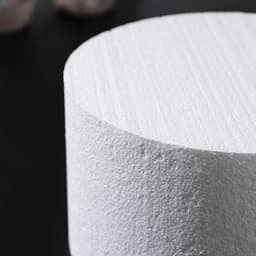 Фальш ярус для торта круглый, d=18 см, h=10 см, пенопласт, белый