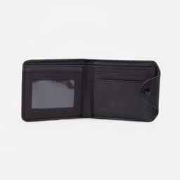 Портмоне мужское, на кнопке, чёрное