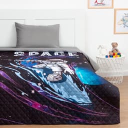 Покрывало 1.5-спальное «Этель» Space Surfer, 145×210 см, микрофибра