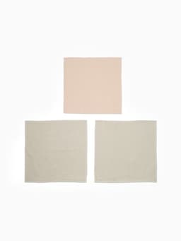 Полотенца махровые «Этель» Wonderland, 30×30 см - 3 шт., 340 г/м², 100% хлопок