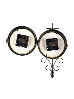 Часы настенные интерьерные «Весенние», двусторонние, на подвесе, плавный ход, 30×48 см, циферблат d=17 см, от батареек 2×АА