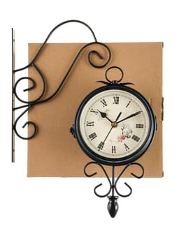 Часы настенные интерьерные «Весенние», двусторонние, на подвесе, плавный ход, 30×48 см, циферблат d=17 см, от батареек 2×АА