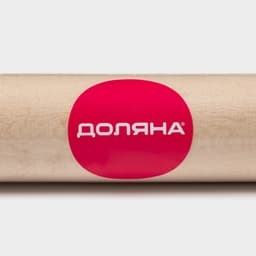 Скалка для теста Доляна, дерево, 28 см