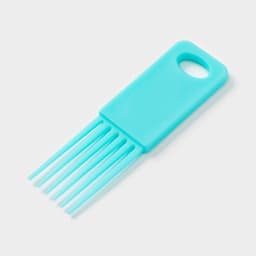 Ножницы кухонные для зелени Доляна «Кольца», 19 см, голубые